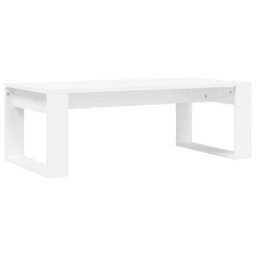Vidaxl Coffee Table White 102X50X35 Cm Engineered Wood - thumbnail 6