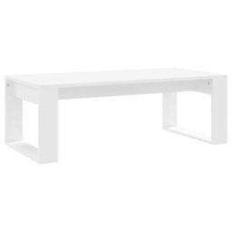 Vidaxl Coffee Table White 102X50X35 Cm Engineered Wood - thumbnail 2