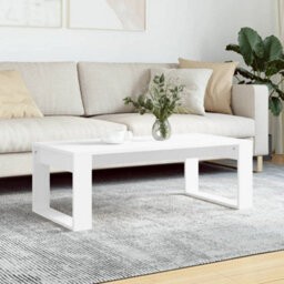 Vidaxl Coffee Table White 102X50X35 Cm Engineered Wood
