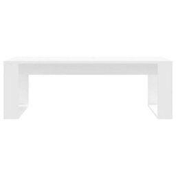 Vidaxl Coffee Table White 102X50X35 Cm Engineered Wood - thumbnail 4