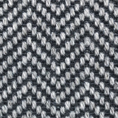 Herringbone Luxury Wool Blend Carpet By Remland (Flint, 3M X 4M)