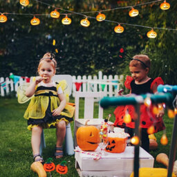 Halloween Pumpkin String Lights: 20 Led Battery-Operated For Indoor/outdoor Bedroom, Fireplace, Yard & Party Decor - thumbnail 3