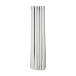 Living And Home White 2-Piece Blackout Chenille Blinds, 117Cm X 137Cm - thumbnail 2