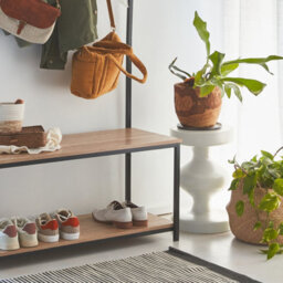 Sweeek - Metal Side Table Cream 29.5X29.5X48.5 Cm - Hawa - thumbnail 4