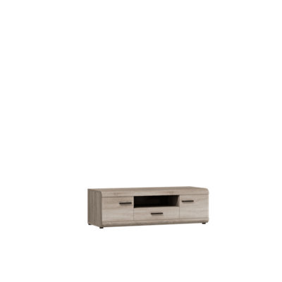 Arte Chic Link Tv Cabinet - H440mm X W1380mm X D520mm, Oak Sonoma With Ample Storage - image 1