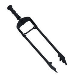 AB Tools 5Pc Log Fire Fireside Fireplace Companion Set Brush Poker Shovel Tongs Burner - thumbnail 4