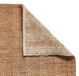 Natural Handmade Modern Striped Rug Easy To Clean Living Room And Bedroom-120Cm X 170Cm - thumbnail 4