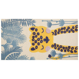 Beliani Kids Rug Luas Multicolour 80 X 150 Cm Cotton - thumbnail 1