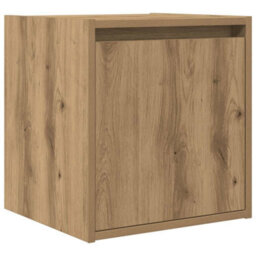 Berkfield Wall-Mounted Bedside Cabinets 2 Pcs Artisan Oak 38X34X40 Cm - thumbnail 5