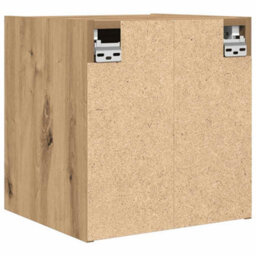 Berkfield Wall-Mounted Bedside Cabinets 2 Pcs Artisan Oak 38X34X40 Cm - thumbnail 9
