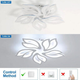 Modern Led Ceiling Light 6500K Led Chandelier Indoor Lamp Living Room Kitchen - thumbnail 5