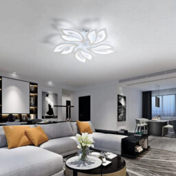 Modern Led Ceiling Light 6500K Led Chandelier Indoor Lamp Living Room Kitchen - thumbnail 8