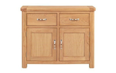 Buttercup Farm Bologna 2 Door 2 Drawer Sideboard - L44 X W106 X H86 Cm - Oak - image 1