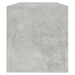 Berkfield Wall Shoe Cabinet Concrete Grey 100X35X38 Cm Engineered Wood - thumbnail 6