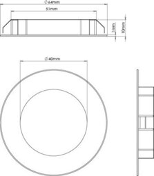 Unknown Fittingsco, Nebbia Recessed Diffused Led Undercabinet Light, Brushed Nickel 65mm 1.8W 12V, 4 Light Kit & Driver, Warm White - thumbnail 2