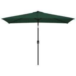 Walplus Rectangular Garden Parasol 200 X 300 Cm - Uv Protective & Anti-Fade Polyester For Patio, Terrace, Or Outdoor Use - thumbnail 2
