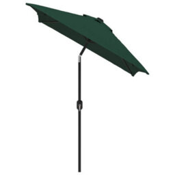 Walplus Rectangular Garden Parasol 200 X 300 Cm - Uv Protective & Anti-Fade Polyester For Patio, Terrace, Or Outdoor Use - thumbnail 3