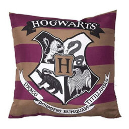 Harry Potter Muggles Square Filled Cushion Brown/burgundy (35Cm X 35Cm) - thumbnail 2
