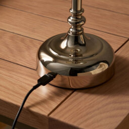 Pagazzi Lighting Pagazzi Fable Polished Chrome Led Rechargeable Touch Table Lamp - thumbnail 6