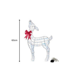 Marco Paul 3Pc Luxury Reindeer Family Christmas Decoration - thumbnail 3