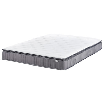 Beliani Gel Memory Foam Pocket Spring Mattress Pleasant H3/4 Firm 180 X 200 Cm (Super King Size) - image 1