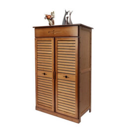 5 Tier Bamboo Shoe Rack Storage Shelf Unit Cabinet Entryway - thumbnail 5