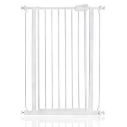 Safetots Extra Tall Metal Safety Gate Pressure Fit, 107.4Cm - 115Cm, White, 104Cm In Height, Extra Tall Baby Gate - thumbnail 2