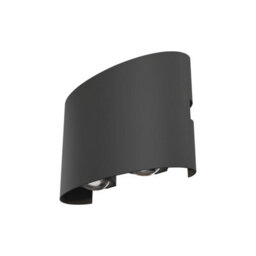 Luminosa Lighting Luminosa Maytoni Strato Outdoor Flush Wall Lamp Grey, 12Cm, 3000K Ip54 - thumbnail 5