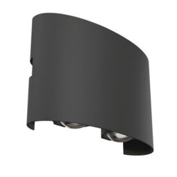 Luminosa Lighting Luminosa Maytoni Strato Outdoor Flush Wall Lamp Grey, 12Cm, 3000K Ip54 - thumbnail 3