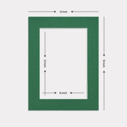 Ak Frames 16X12 Emerald Picture Mounts To Fit 12X8 Aperture Size - Mount Board Only (No Frame Included) - thumbnail 3