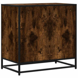 Vidaxl Drawer Cabinet Smoked Oak 70X41X70 Cm Engineered Wood - thumbnail 7