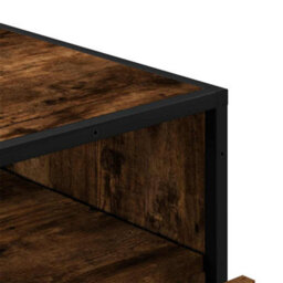 Vidaxl Drawer Cabinet Smoked Oak 70X41X70 Cm Engineered Wood - thumbnail 8