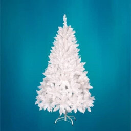Wadan 5Ft White Artificial Christmas Tree, 500 Tips Xmas Tree With Solid Metal Legs - thumbnail 2