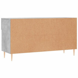 Berkfield Industrial Shoe Bench Concrete Grey 102X35X55 Cm Engineered Wood - thumbnail 8