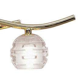 Luminosa Lighting Luminosa Dali Telescopic Linear Pendant Line 4 Light G9, Polished Brass - thumbnail 6