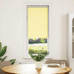 Berkfield Roller Blind Blackout Yellow 40X175 Cm Fabric Width 35.7 Cm Polyester - thumbnail 2