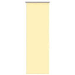 Berkfield Roller Blind Blackout Yellow 40X175 Cm Fabric Width 35.7 Cm Polyester - thumbnail 1