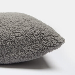 OHS Long Bolster Pillow Teddy Fleece Body Neck Pregnancy Support Cushion - thumbnail 5