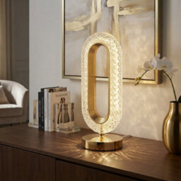 2 Pack Usb Led Crystal Table Lamps Touch Dimmable Bedside Night Lights - thumbnail 6