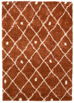 The Rugs Snug Collection Nomadic Shaggy Rugs  I044A - image 1