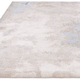 Underfoot Abstract Rug Blue Beige Modern Large Small High Low Pile Living Room Bedroom - thumbnail 3