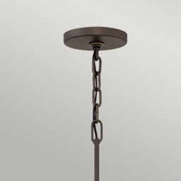 Luminosa Lighting Astrid 5 Light Cage Pendant Chandelier Metallic Matte Bronze - thumbnail 2