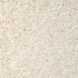 Loomed Soft Value Cream Shaggy Runner Rug 60X230Cm - thumbnail 3