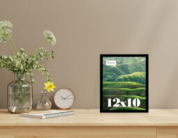 12X10 Black Picture Frame (30.5 X 25.4Cm) Poster, Photo, Artwork, Gallery Wall Or Print - thumbnail 2