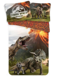 Jurassic World 100% Cotton Single Duvet Cover Set - European Size - thumbnail 2