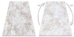 RugsX Miro 51416.805 Washing Carpet Melange Anti-Slip - Beige 140X190 Cm - thumbnail 2