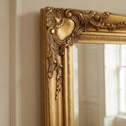 Home Luxe Interiors Large Gold Vintage Wall Mirror Ornate Carved Full Length  158X78Cm - thumbnail 5