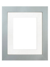 Frames By Post Metro Light Grey Frame With White Mount For Image Size A3 - thumbnail 1