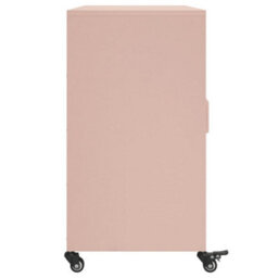 Berkfield Sideboard Pink 100.5X39X72 Cm Steel - thumbnail 7