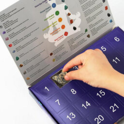 Mineral Gem Advent Calendar - 24 Days Countdown, Crystals, Children's Christmas Gift - thumbnail 5
